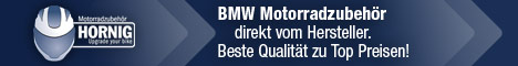 BMW Motorradzubehoer Hornig Banner