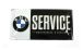 BMW R1100RS, R1150RS Metal sign BMW - Service
