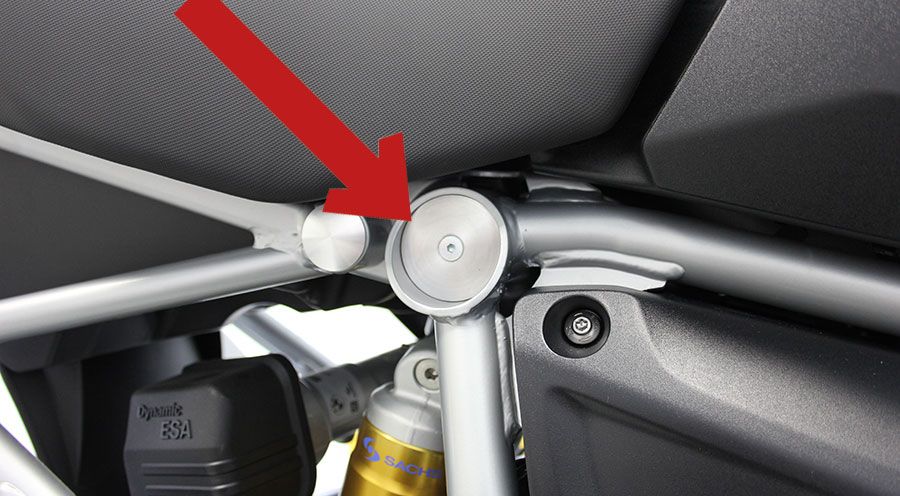 BMW R 1200 R, LC (2015-2018) Covers Suspension Mounting