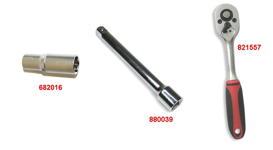BMW R850R, R1100R, R1150R & Rockster Spark plug wrench 16mm