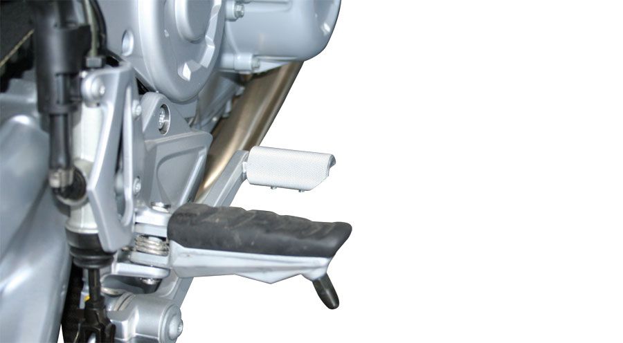 BMW F800R Brake pedal enlargement