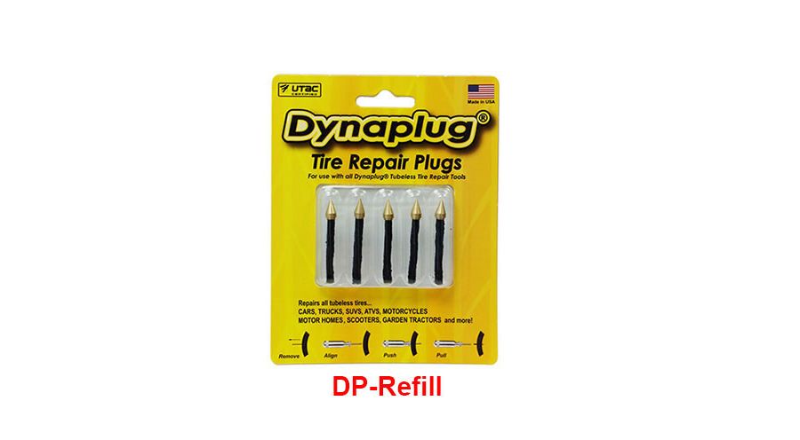 BMW F650GS (08-12), F700GS & F800GS (08-18) Refill pack for Dynaplug Ultralite Tubeless Tire Repair Kit