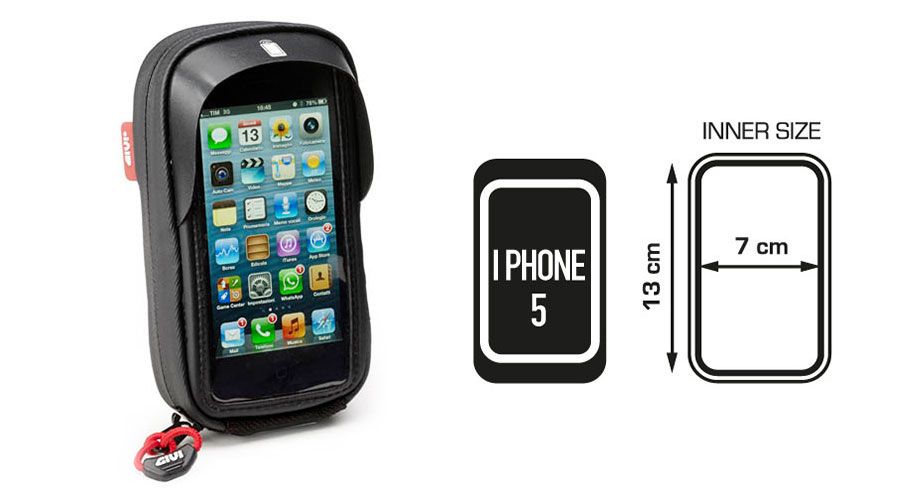 BMW G650Xchallenge, G650Xmoto, G650Xcountry GPS Bag for iPhone4, 4S, iPhone5 and 5S