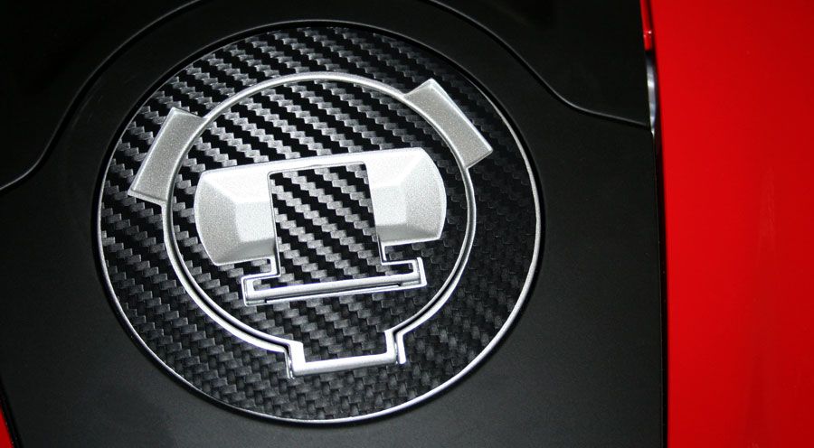 BMW R1200S & HP2 Sport Petrol-Cap-Pad 3D-CarbonLook