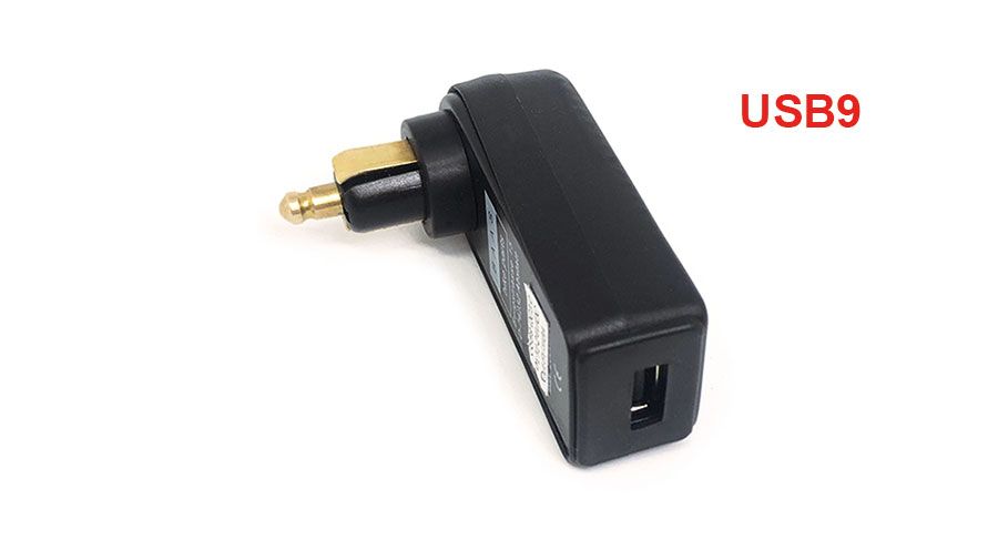 BMW R1200GS (04-12), R1200GS Adv (05-13) & HP2 USB Angle Plug for motorcycle socket