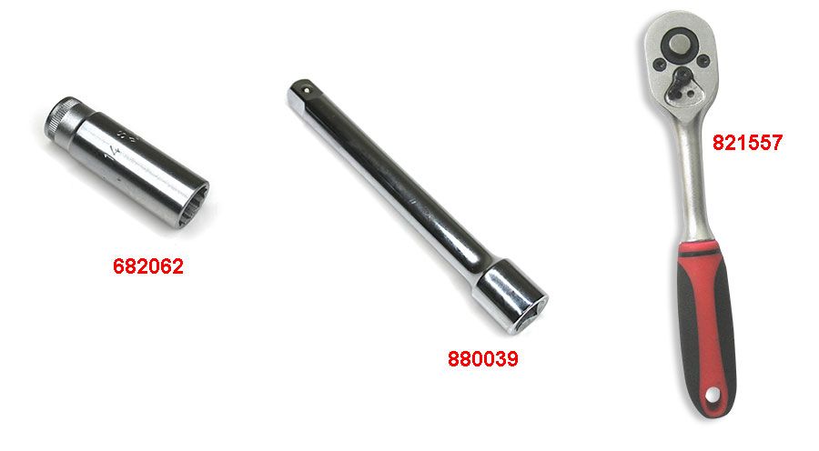 BMW R1200GS (04-12), R1200GS Adv (05-13) & HP2 Spark plug wrench 14mm DOHC