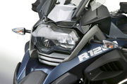 Polycarbonate LED Headlight Guard for BMW R1200GS LC & R1200GS Adventure LC